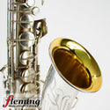 Conn "New Wonder" Transitional Alto Saxophone - Silver Plate with Gold Wash Bell