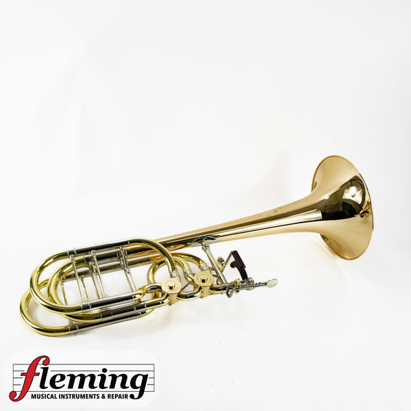 S.E. Shires TBQ36GR Q Series Bass Trombone - Gold Brass Bell
