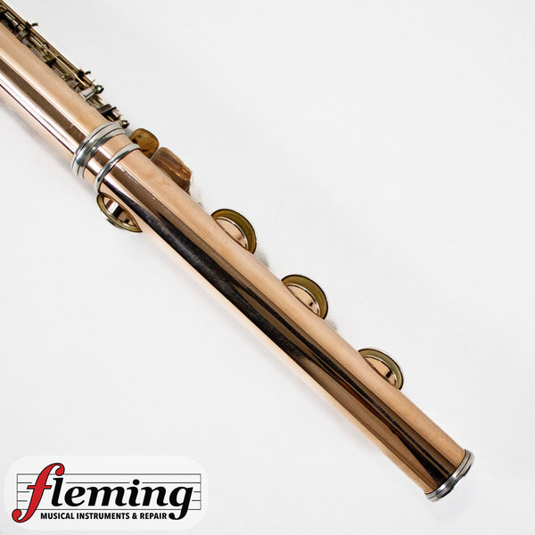 Powell 3100 Aurumite C Flute - 14k Gold/Silver Blend
