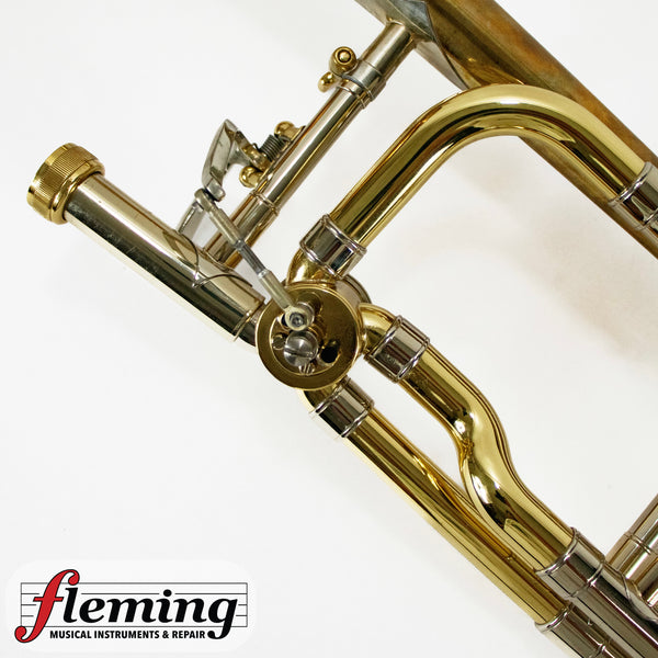Bach Stradivarius 42G Tenor Trombone - Detachable Bell, Gold Brass, Ex-USAF