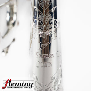 S.E. Shires Q10RS Professional Bb Trumpet - Silver Plate