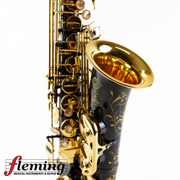 Henri Selmer Paris Super Action 80 Series II Alto Saxophone - Black Lacquer (Competition Demo / Open Box Model)