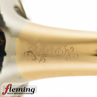 Adams Custom TB1 Professional Tenor Trombone - Two-Tone Rose Brass/Silver (Serial #055)
