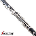 Backun Q Series Professional Bass Clarinet to Low C - Grenadilla / Silver Plate