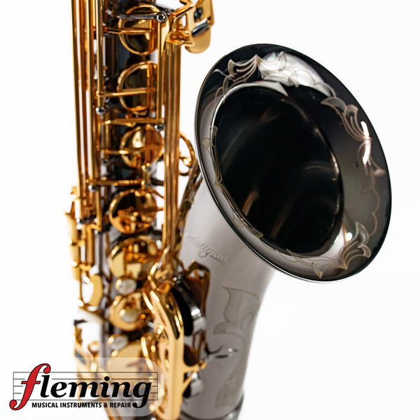 Antigua TS4248BG GH Power Bell Professional Tenor Saxophone - Black Nickel & Gold (Shop Setup)