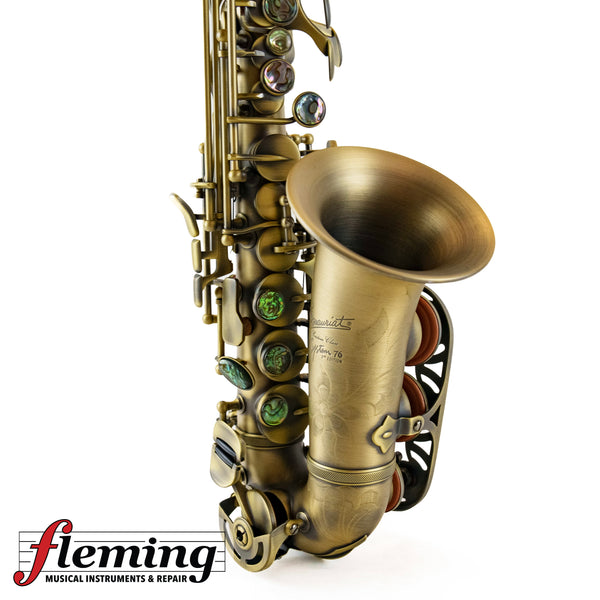 P. Mauriat System - 76SCDK Curved Soprano Saxophone (Dark Finish)
