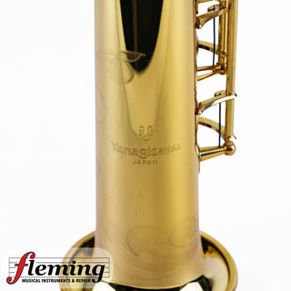 Yanagisawa S-WO1 Professional Soprano Saxophone - Clear Lacquer (Demo Stock)