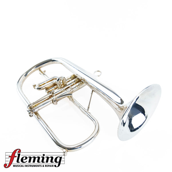 CarolBrass CFL-9990-RS Professional Flugelhorn - Silver Plated