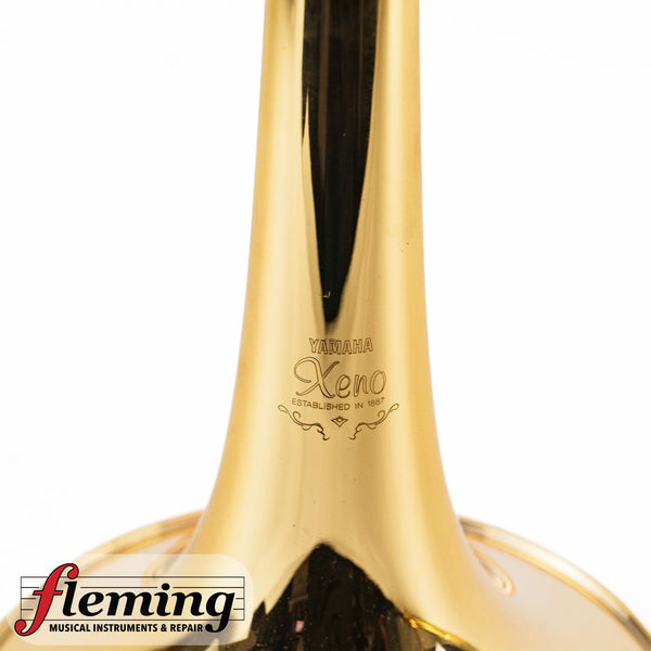 Yamaha Xeno YSL-882GOR Professional Tenor Trombone - Rose/Gold Brass Bell &amp; Open Wrap
