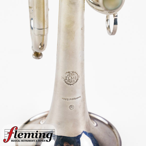 Henri Selmer Paris 4-Valve Piccolo Trumpet - Silver Plated (Maurice André Era)