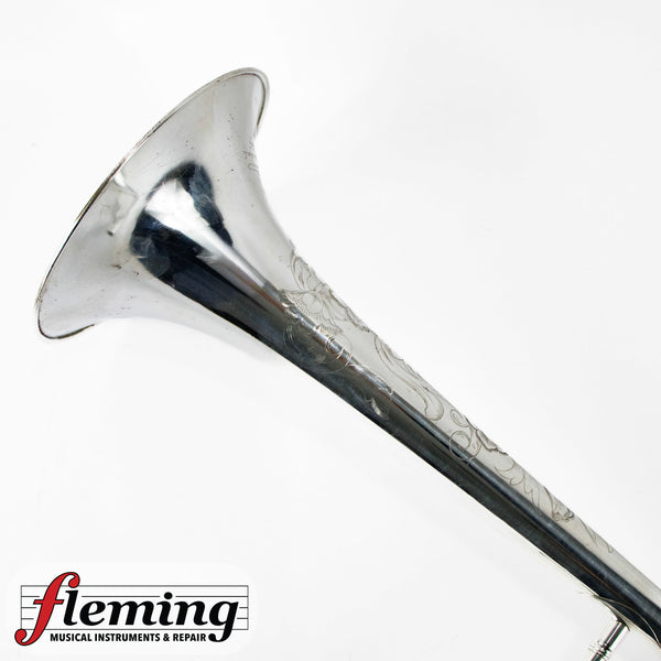 Vintage F.E. Olds & Son Medium Bore Trombone (1925) - Original Finish 2½