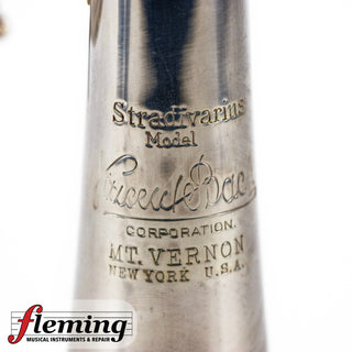 Bach Re-Plated Mt. Vernon Stradivarius Model ?? Bb Trumpet (1961)