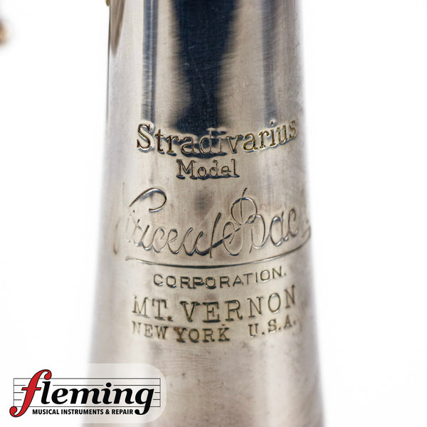Bach Re-Plated Mt. Vernon Stradivarius Model ?? Bb Trumpet (1961)