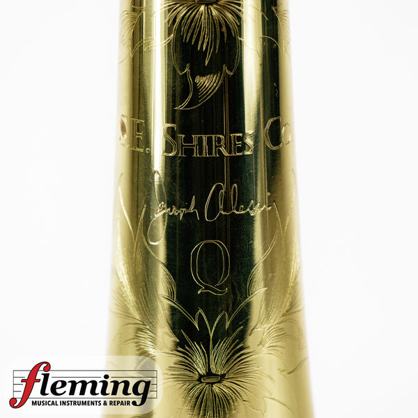 S.E. Shires Alessi Q-Series Tenor Trombone - Open Wrap