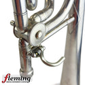 1958 C.G. Conn 72H "Artist" Professional Single-Rotor Bass Trombone - Silver Plated with Gold Wash Bell Flare