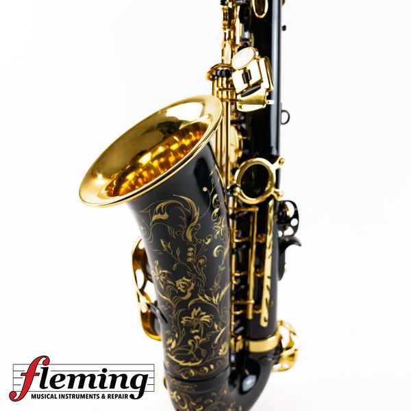 Henri Selmer Paris Super Action 80 Series II Alto Saxophone - Black Lacquer (Competition Demo / Open Box Model)