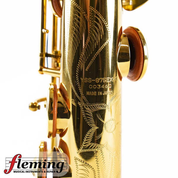 Yamaha YSS-875EXHG Custom EX Professional Soprano Saxophone - Lacquer