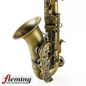 Antigua SS3159 Soprano Saxophone Curved Bell Antique Finish