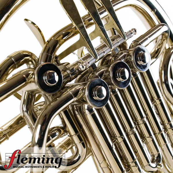 Pre-Owned Holton H470 Double French Horn - Silver (Fixed Bell)