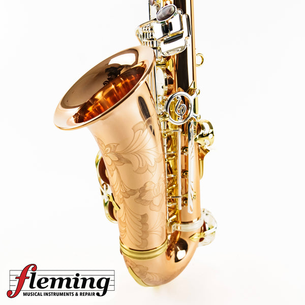 P.Mauriat Venus Professional Copper Body Alto Saxophone - Copper Alloy Body, Silver Plated Keys