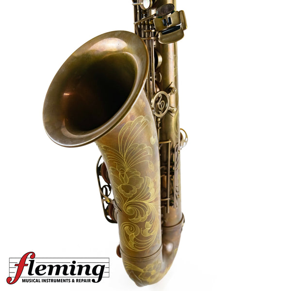 P. Mauriat PMXT-66RUL Professional Tenor Saxophone - Unlacquered Raw Brass