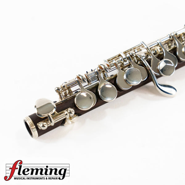Philipp Hammig 650/4 Professional Piccolo - Grenadilla Wood, Solid Silver Keys