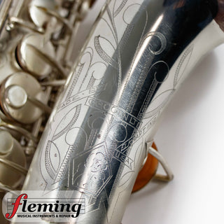 Conn "New Wonder" Transitional Alto Saxophone - Silver Plate with Gold Wash Bell