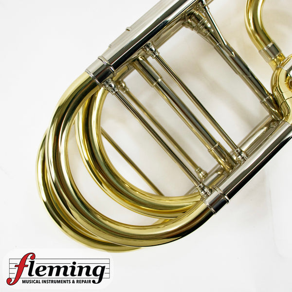 S.E. Shires TBQ36GR Q Series Bass Trombone - Gold Brass Bell