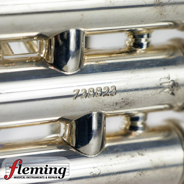 Bach Stradivarius Model 181ML #37 Bell "Long Model" Cornet - Silver Plate