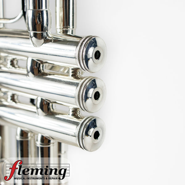 S.E. Shires Q10RS Professional Bb Trumpet - Silver Plate