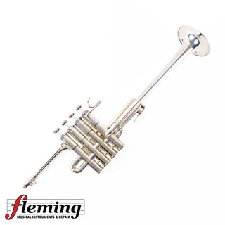Schilke P6-4 Bb/A Herald Piccolo Trumpet - Silver Plate