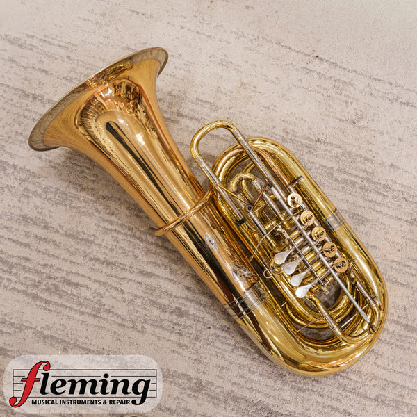 Alexander Model 163 Professional CC Tuba - Rotor Valves, Lacquer
