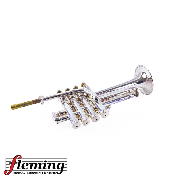 Burbank (Kanstul) 4-Valve Piccolo Trumpet - Silver Plated