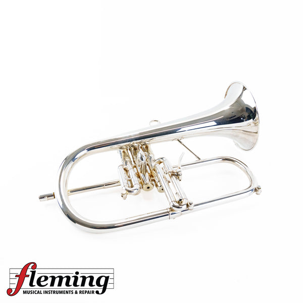 CarolBrass CFL-9990-RS Professional Flugelhorn - Silver Plated