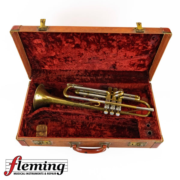 Vintage 1948 "The Martin" Committee Model Professional Bb Trumpet - Lacquer with Nickel Accents