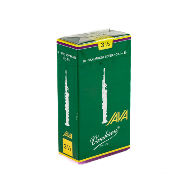 Vandoren Java Green Soprano Saxophone Reeds