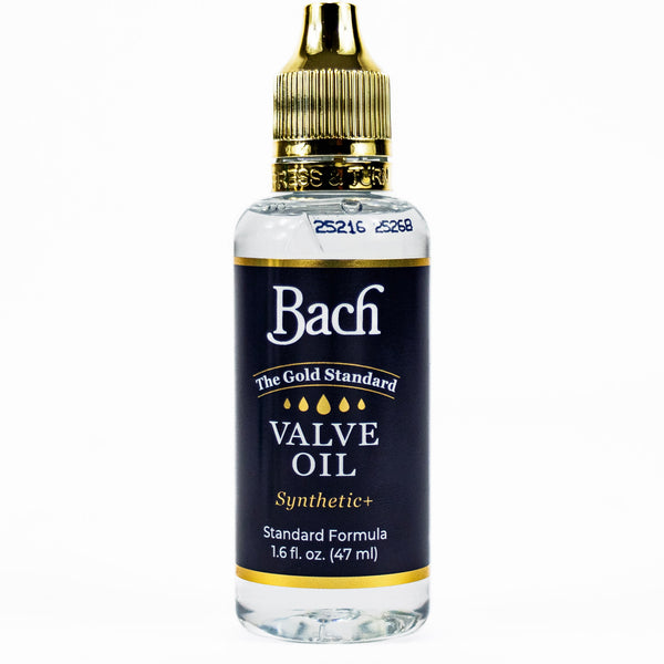 Bach “The Gold Standard” Valve Oil – Synthetic+ Formula (1.6 fl oz)
