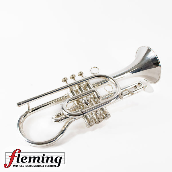 Pre-Owned Blackburn Custom Bb Open Wrap Cornet #360 - Ex-USAF