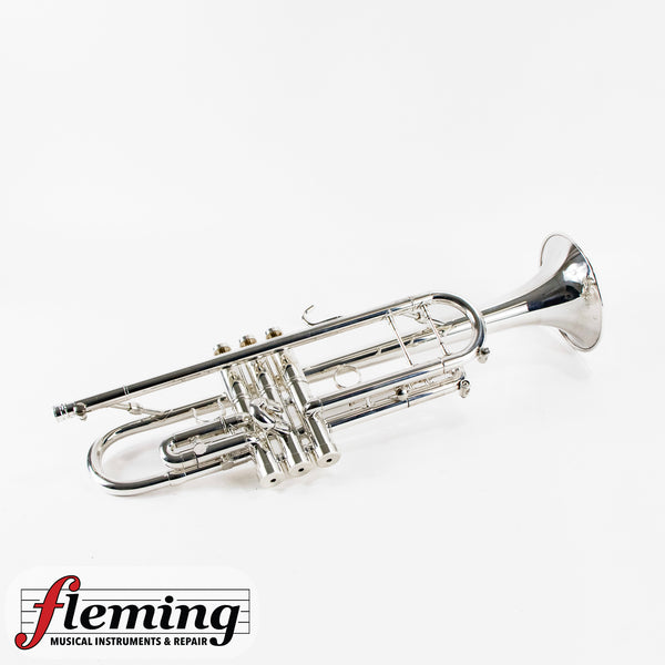 Pre-Owned Edwards Custom Bb Trumpet - Tunable Bell, Silver Plate (Ex-USAF)