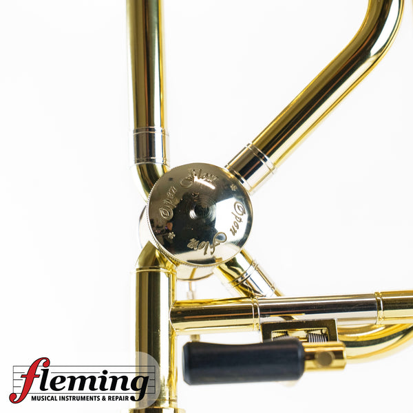 Adams Custom TB1 Professional Tenor Trombone - Two-Tone Rose Brass/Silver (Serial #055)