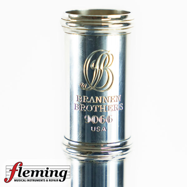Brannen-Cooper Custom Professional Flute (Body Only) - Brögger Mechanism & C# Trill (#9066)