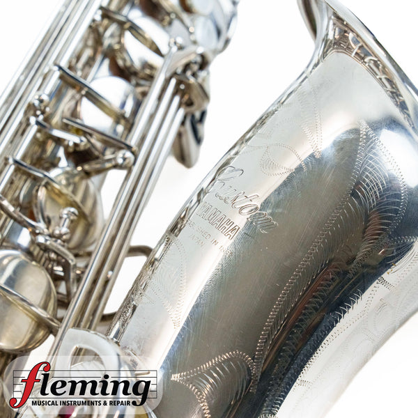 Pre-Owned Yamaha YTS-875EX Custom EX Professional Tenor Saxophone - Silver Plated