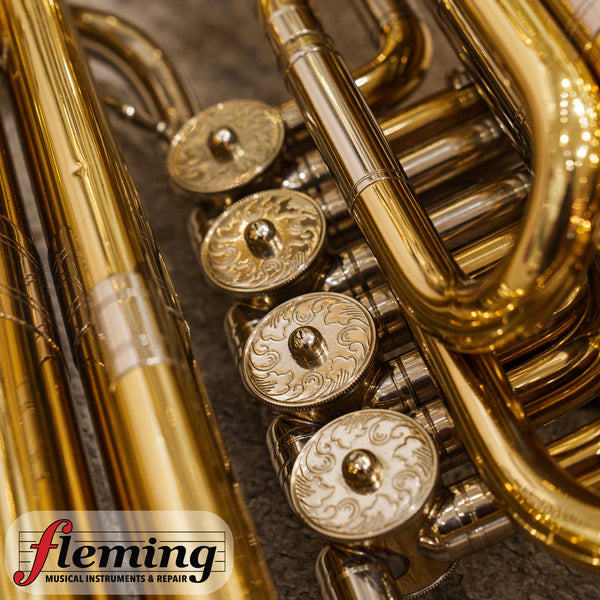 Miraphone 90A Kaiser-Tuba - 5/4 Size, Rotary Valves, Lacquer (Ex-USAF)
