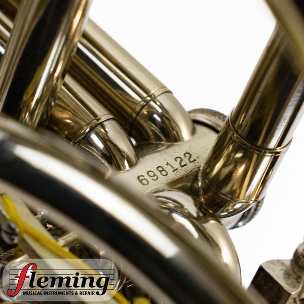 Pre-Owned Holton H470 Double French Horn - Silver (Fixed Bell)