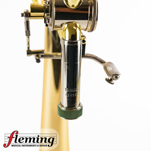 Yamaha Xeno YSL-882GOR Professional Tenor Trombone - Rose/Gold Brass Bell &amp; Open Wrap