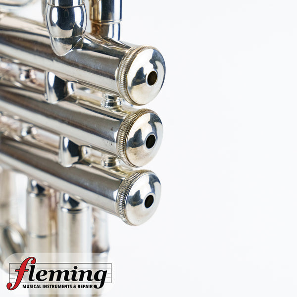 Vincent Bach Stradivarius C180SL 229 Professional C Trumpet - Silver Plated