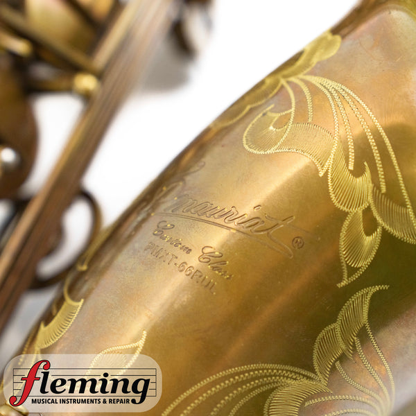 P. Mauriat PMXT-66RUL Professional Tenor Saxophone - Unlacquered Raw Brass
