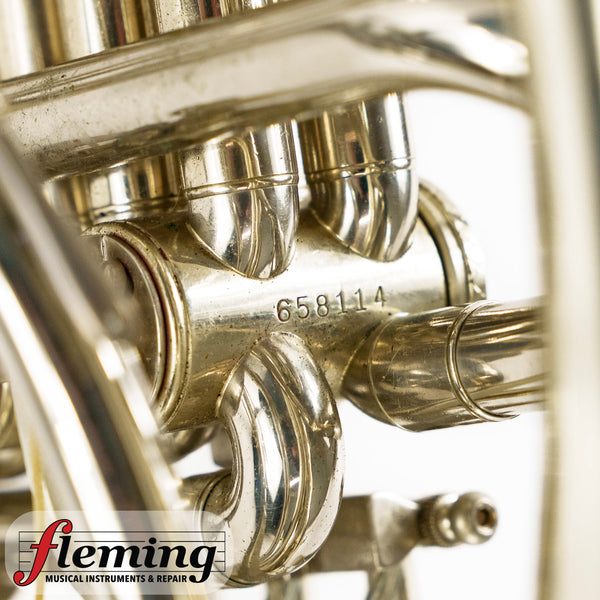 Holton Farkas H179 Professional Double French Horn - Nickel Silver