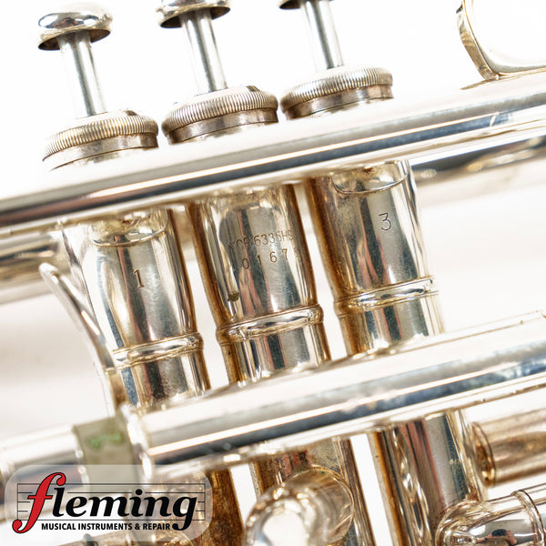 Yamaha YCR-6335HS Professional Cornet - Heavyweight, Silver Plate