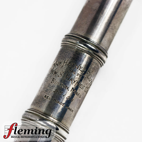 Wm. S. Haynes Handmade Flute (1953)